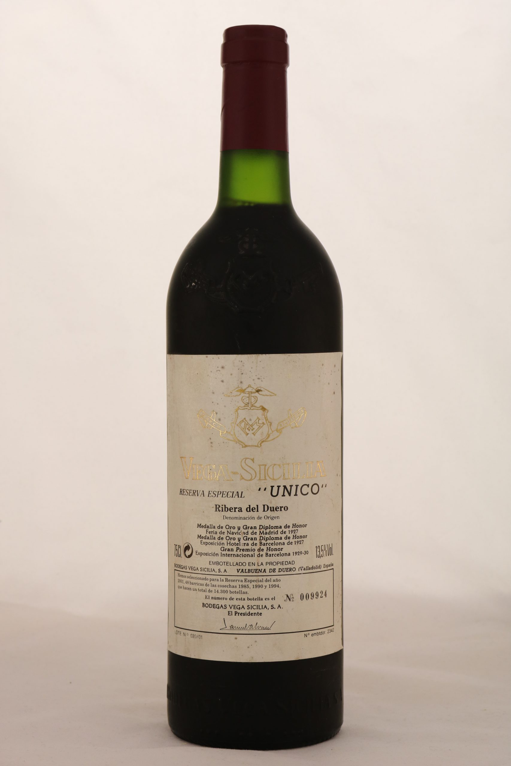 Vega Sicilia Unico Reserva Special 1985-1990-1994-0