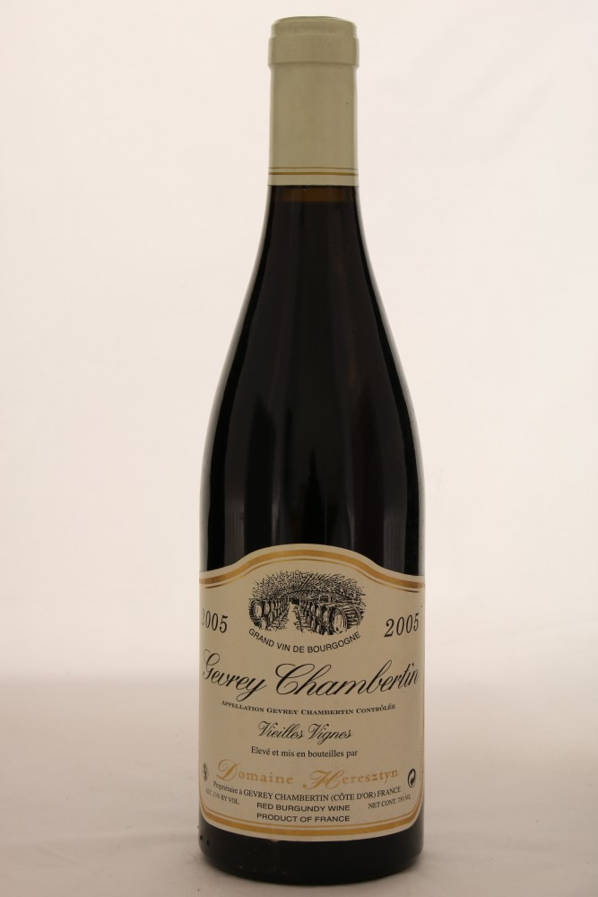 Gevrey Chambertin Vieilles Vignes 2005 Domaine Heresztyn-2534