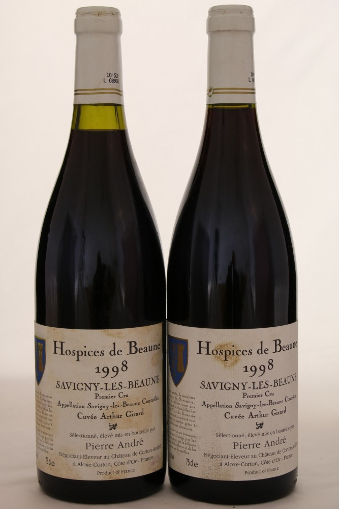 Hospice de Beaune - Savigny les Beaune 1-er Cru cuvee Arthur Girard - 1998 - Pierre Andre-2541