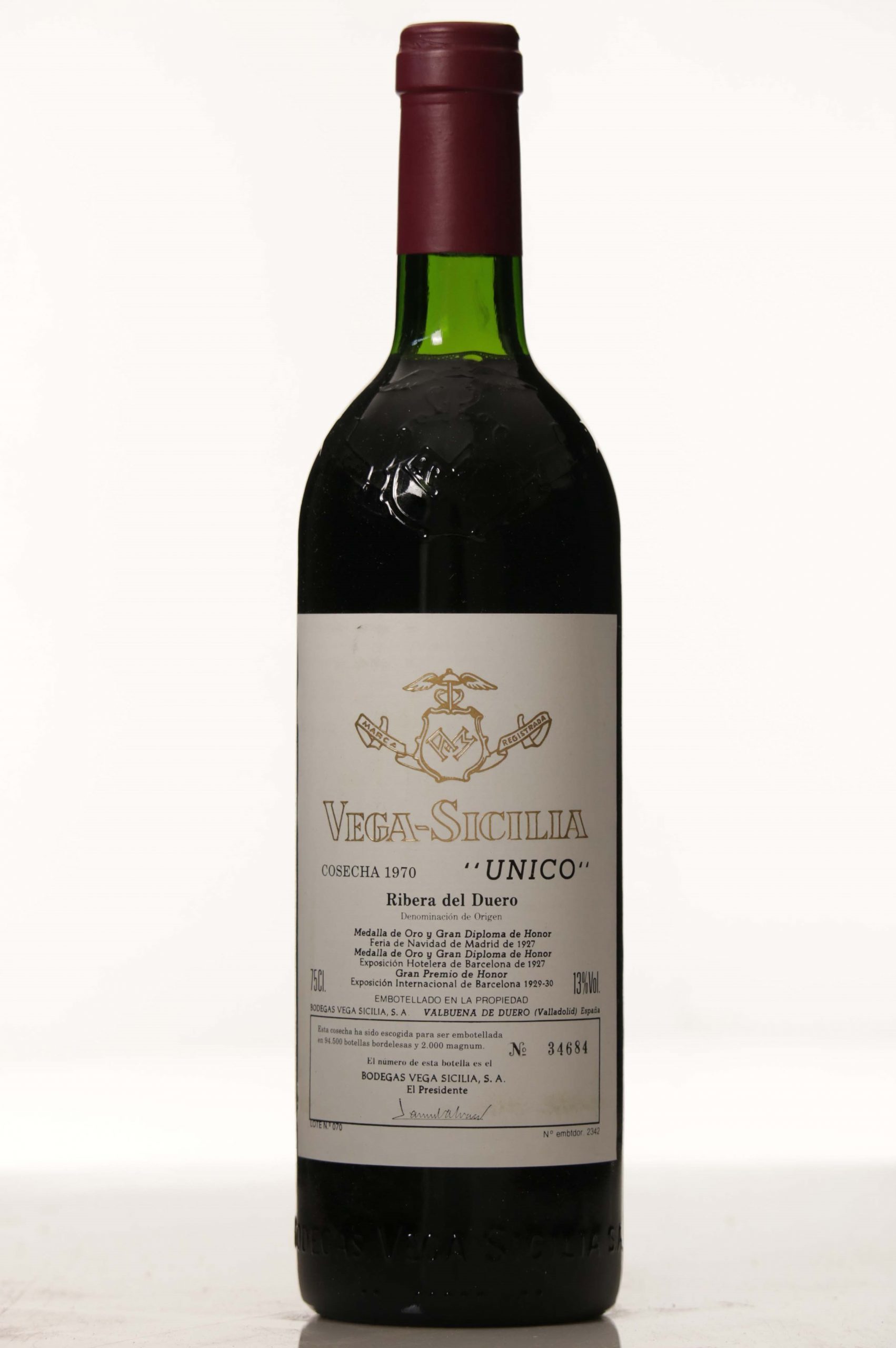 Vega Sicilia Unico 1970-0