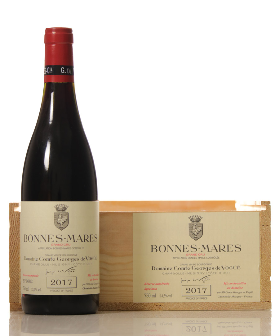 Bonnes Mares 2017 Comte de Vogue Case of 3 btl.-0
