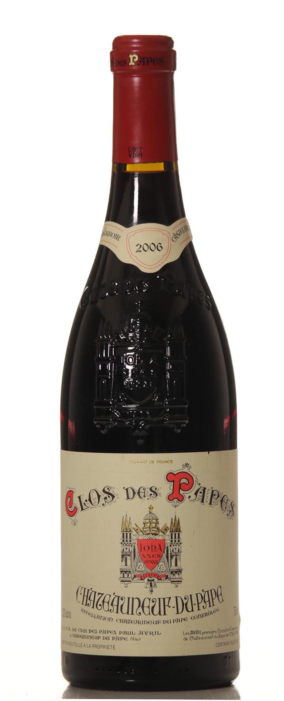 Clos des Papes 2006 Paul Avril - VINEUT