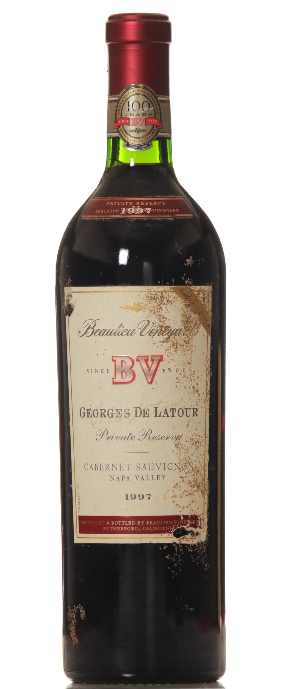 Beaulieu Vineyard BV Georges de Latour 1997 Private Reserve Cabernet Sauvignon - VINEUT