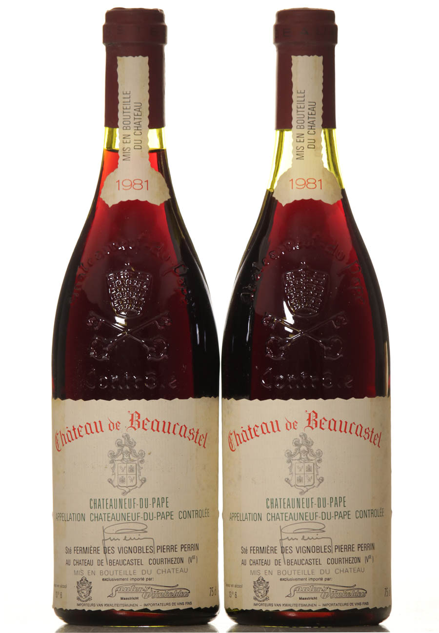 Beaucastel Chateauneuf du Pape 1981 - Imagen 2