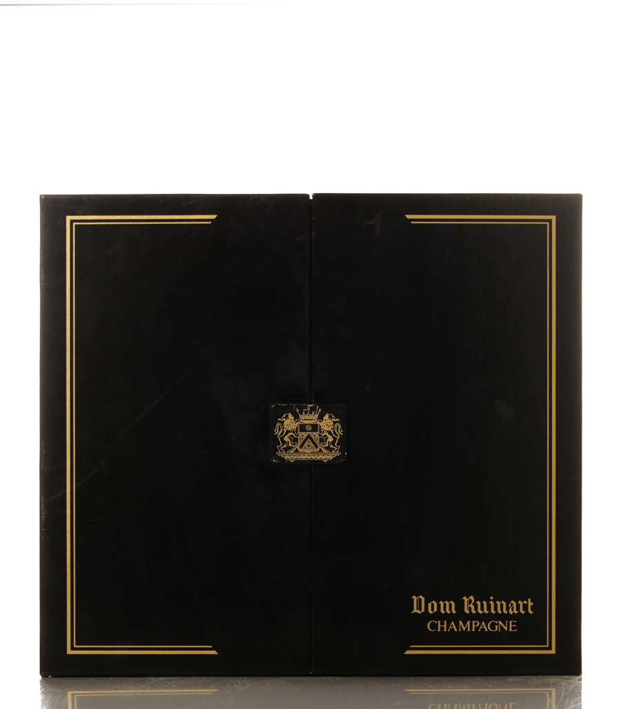 Dom Ruinart 1985 Blanc de Blancs in Giftbox with two glasses - Imagen 2