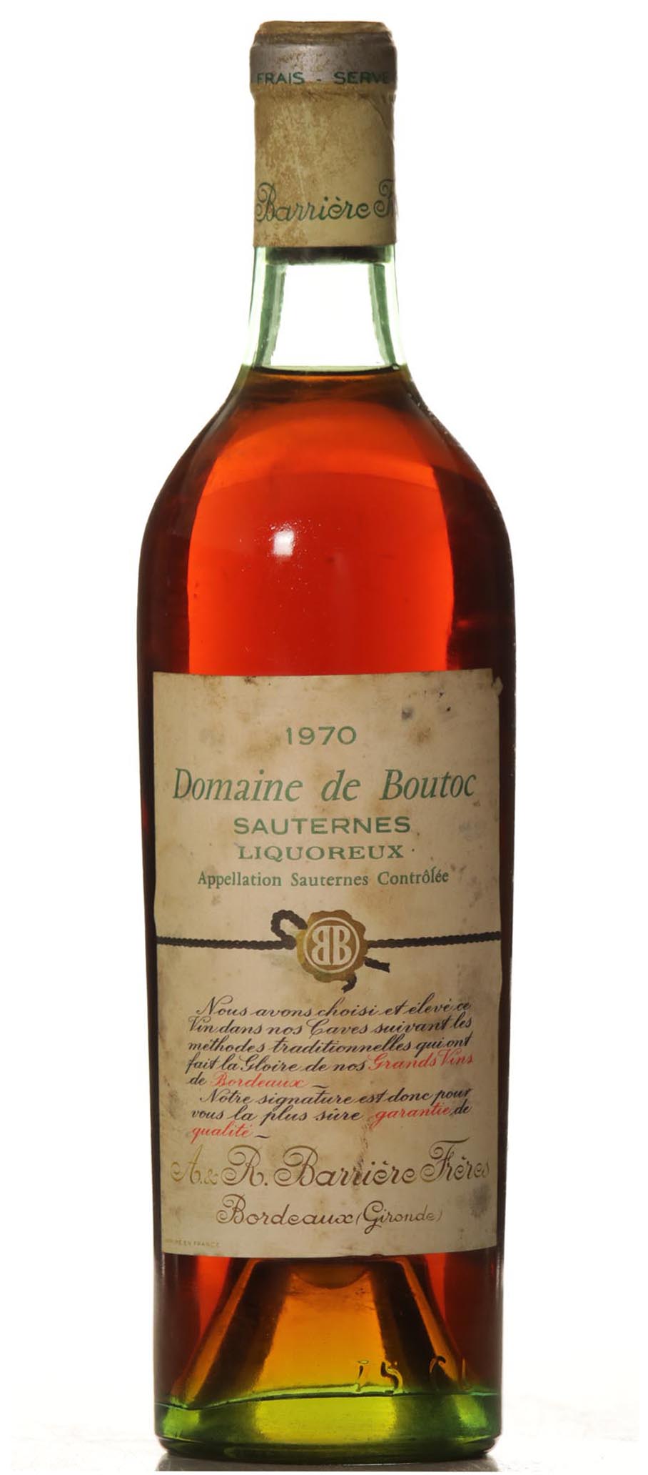 Boutoc 1970 Contigu Yquem - Imagen 2