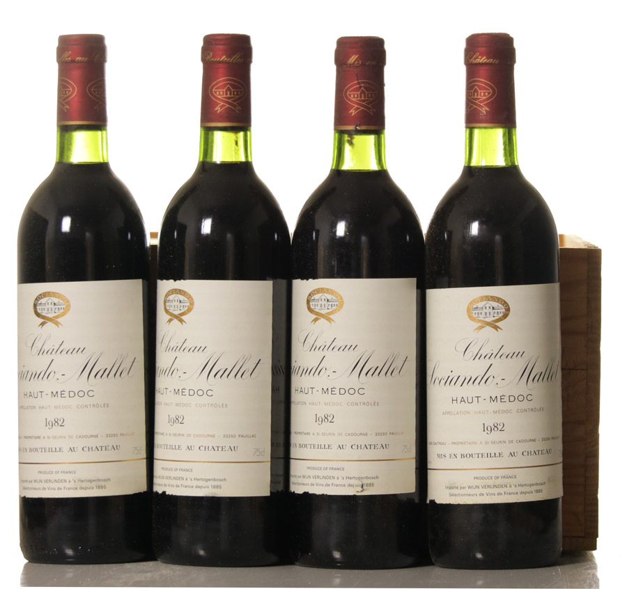 Sociando Mallet 1982 Case of 12 btl. - Imagen 2