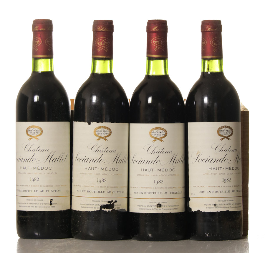 Sociando Mallet 1982 Case of 12 btl. - Imagen 4