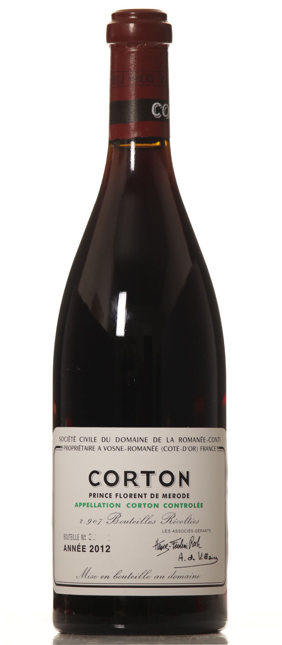 Domaine de la Romanee Conti Corton 2012 - VINEUT