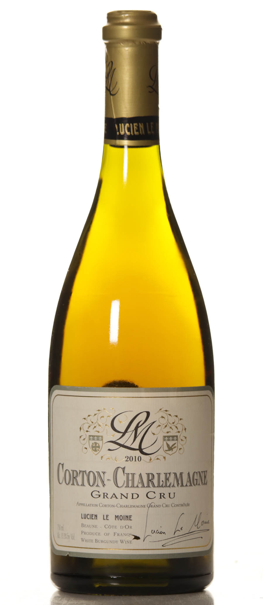 le moine corton charlemagne 2010