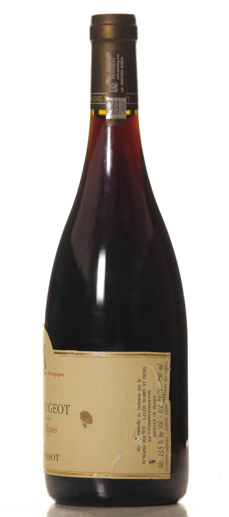 Domaine Ponsot Clos de Vougeot 2007 Cuvee Vieilles Vignes - Imagen 2