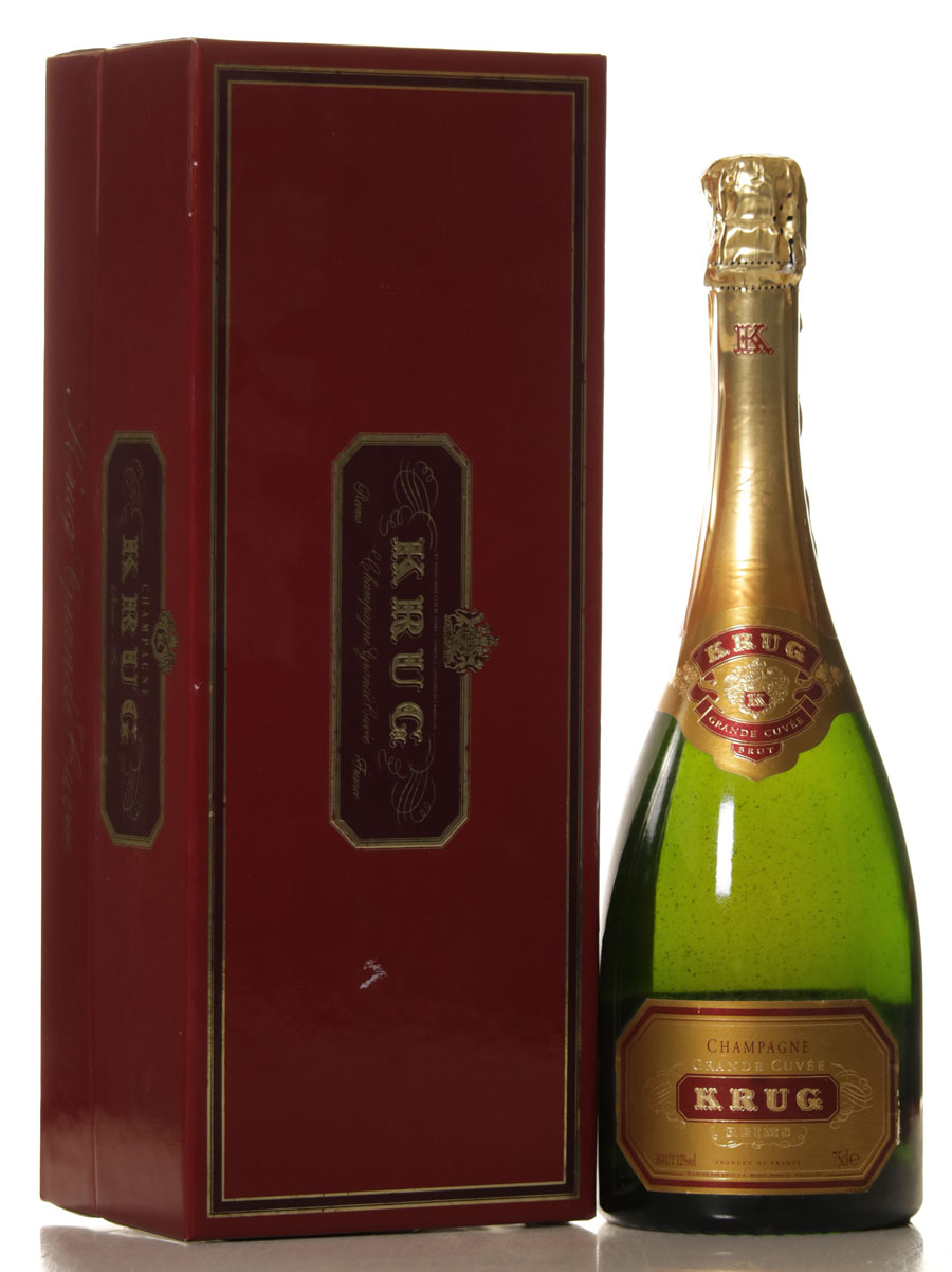 Krug Grande Cuvee 3rd edition of label