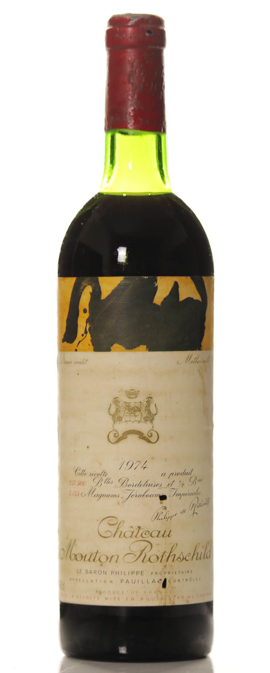 Mouton Rothschild 1974 - Imagen 2