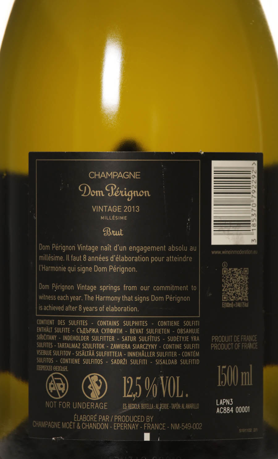 Dom Perignon Luminous Magnum 2013 - Imagen 2